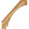 Ekena Millwork 6"W x 30"D x 34"H Imperial Rough Sawn Knee Brace, Western Red Cedar BRC06X30X34IMP00RWR - alternate 3